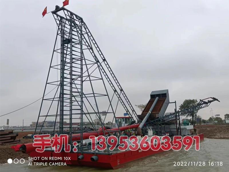 鉆探式抽沙船