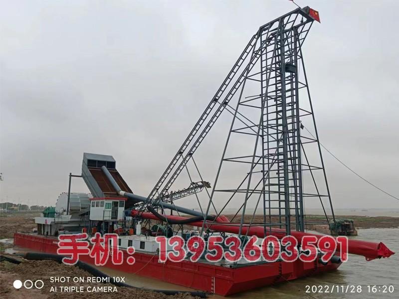 鉆探式抽沙船