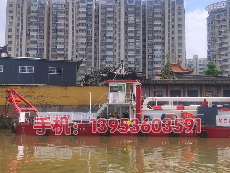 絞吸式抽沙船